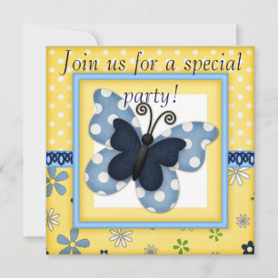 Denim Butterfly Ankündigung zum Geburtstag