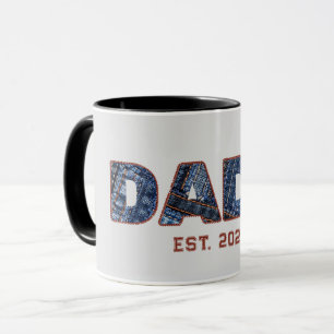Denim DADA Neues Vater-Geschenk Tasse