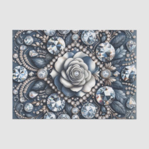 Denim & Diamond Glam Bling Rose Juwelen Seidenpapier