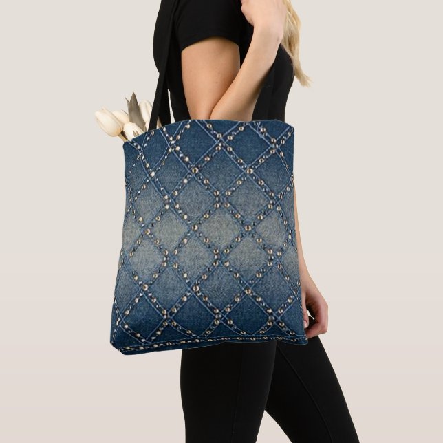 Denim entworfen tasche (Von Nahem)