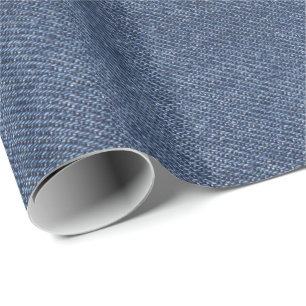 Denim Geschenkpapier