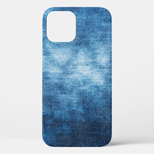 Denim getragen Textur für Hintergrund. Jeans Case-Mate iPhone Hülle (Rückseite)
