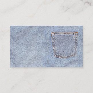 Denim-Grunge Visitenkarte
