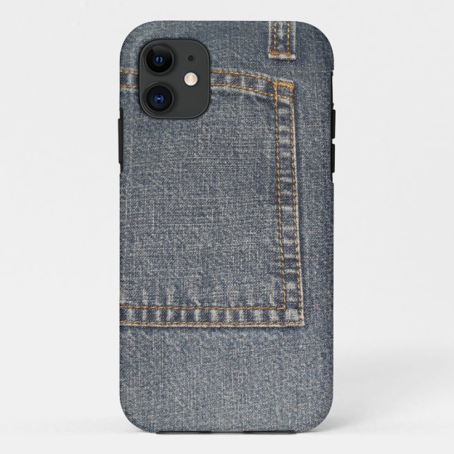 Denim iPhone 5 Custom Case-Mate-ID Case-Mate iPhone Hülle (Rückseite)