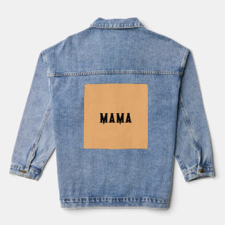 Denim Jacket 2024 pour Mama
