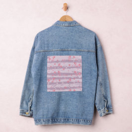 Denim Jacket – Butterfly Garden Jeansjacke