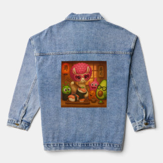 Denim Jacket Caos Pop  Jeansjacke
