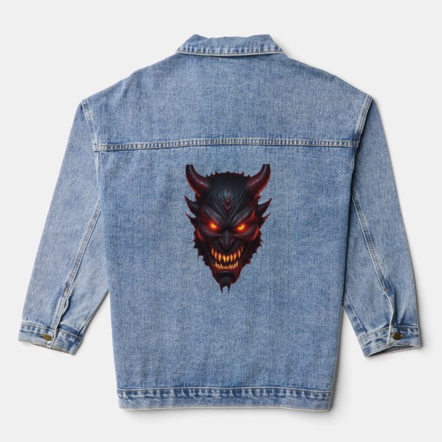 Denim Jacket Daemon Jeansjacke (Rückseite)