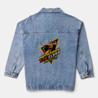 Denim Jacket Red Cloud Kung Fu Club T-Shirt Jeansjacke