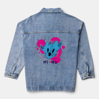 Denim Jacket with graffiti style design byfilixne Jeansjacke