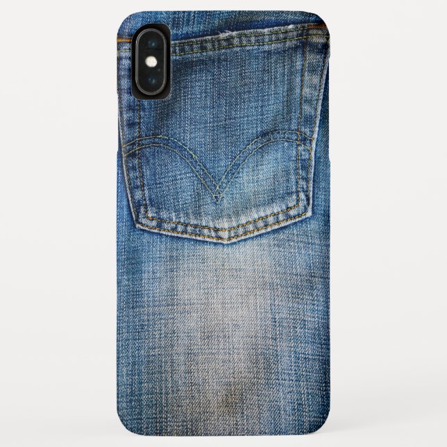 Denim Jeans Iphone Case (Rückseite)