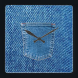 Denim Jeans Pocket Western Uhr<br><div class="desc">Dieses Design entstand aus meiner einzigartigen Acrylmalerei. Es kann personalisiert sein, indem Sie auf die Schaltfläche Anpassen klicken und einen Namen, Initialen oder Ihre Lieblingswörter hinzufügen. Kontaktieren Sie mich unter colorflowcreations@gmail.com , wenn Sie dieses Design auf einem anderen Produkt haben möchten. Kaufen Sie meine originale abstrakte Acrylmalerei zum Verkauf unter...</div>