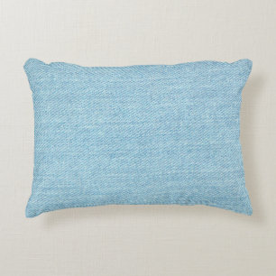 Denim Jeans Stoff Textur Dekokissen
