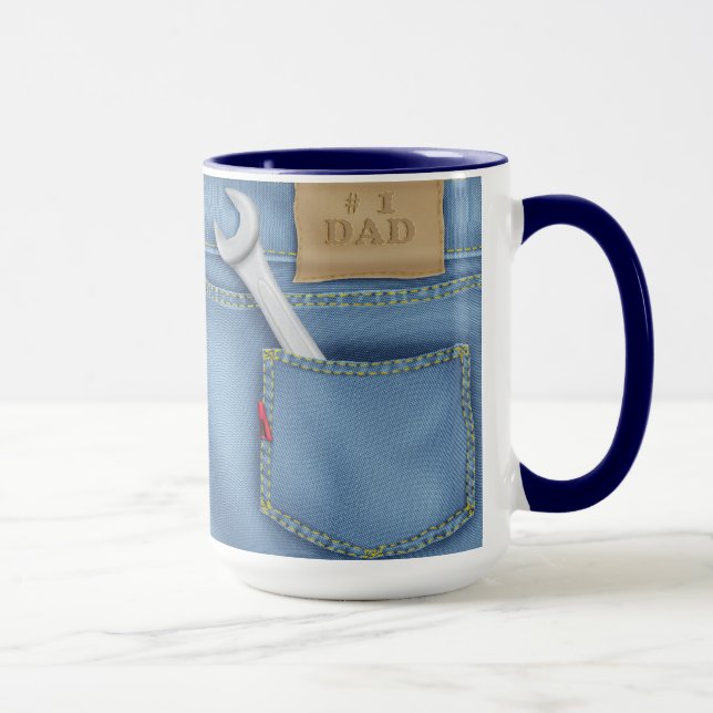 Denim Jeans Tasse (Rechts)