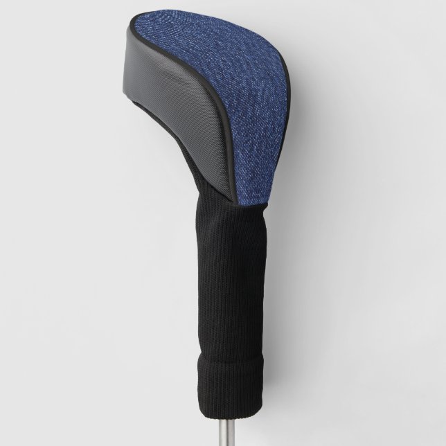 Denim Look Golf Headcover (angewinkelt)