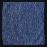 Denim Look Halstuch<br><div class="desc">Großer Blick auf dunklen Denim</div>