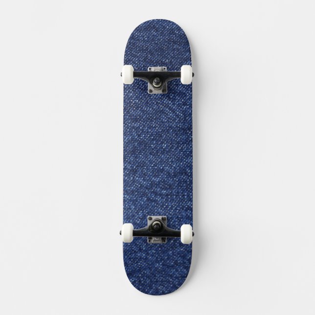 Denim Look Skateboard (Vorderseite)