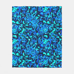 Denim nahtloses Muster. Denim floralen Hintergrund Fleecedecke