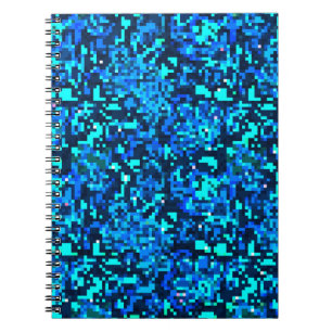 Denim nahtloses Muster. Denim floralen Hintergrund Notizblock