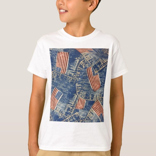 Denim & Old Glory T-Shirt (Vorderseite)