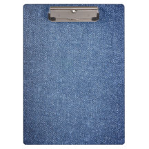 Denim-Optik-Clipboard