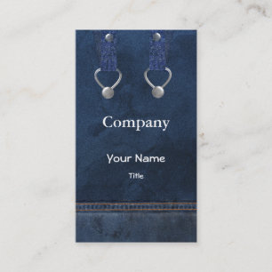 denim overs Business Cards Visitenkarte