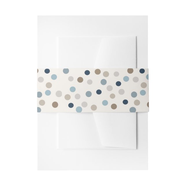 Denim Patchwork Bear Invitation Band (Vorderseite Beispiel)