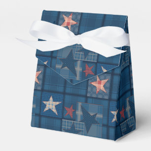 Denim Patchwork Geschenkschachtel