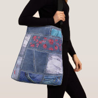 Denim Patchwork Inspiriert