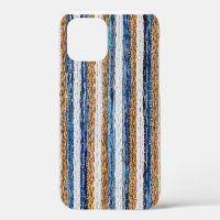 Denim-Patchwork: Teppich aus recycelten Jeans.