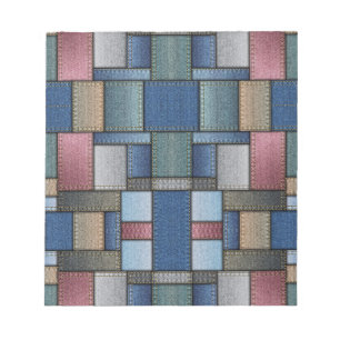 Denim Pattern Notizblock