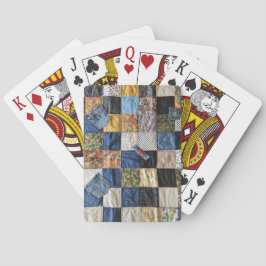 Denim Pocket Quilt Spielkarten