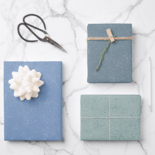 Denim Stil Geschenkpapier Set