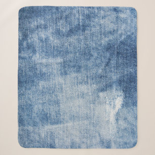 Denim Texture: Rugged Holes. Sherpadecke