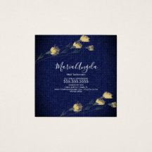 Denim und Wilde Blume Yellow Blue Salon