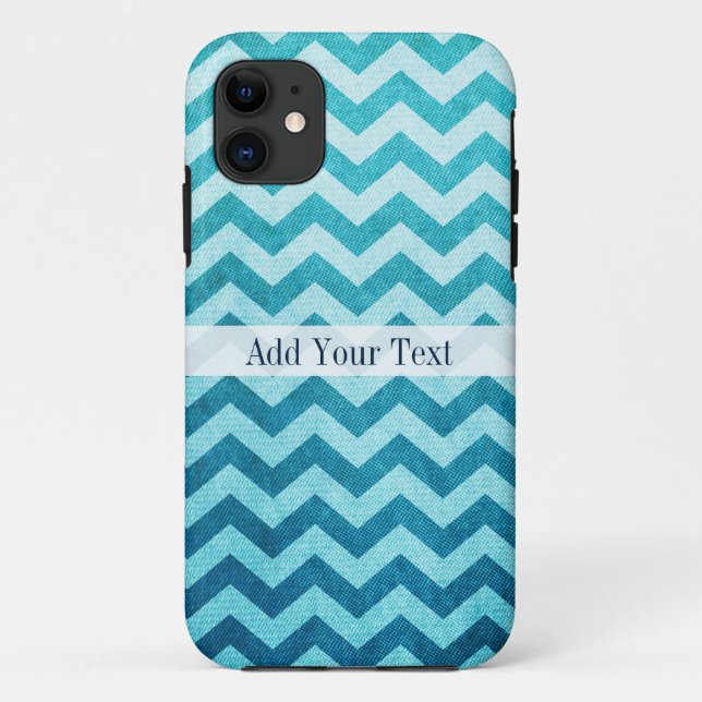 Denim Zickzack von Shirley Taylor Case-Mate iPhone Hülle (Rückseite)
