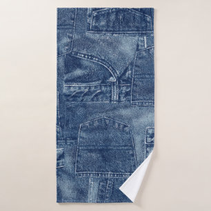 Denimmaterial, Badehandtuch
