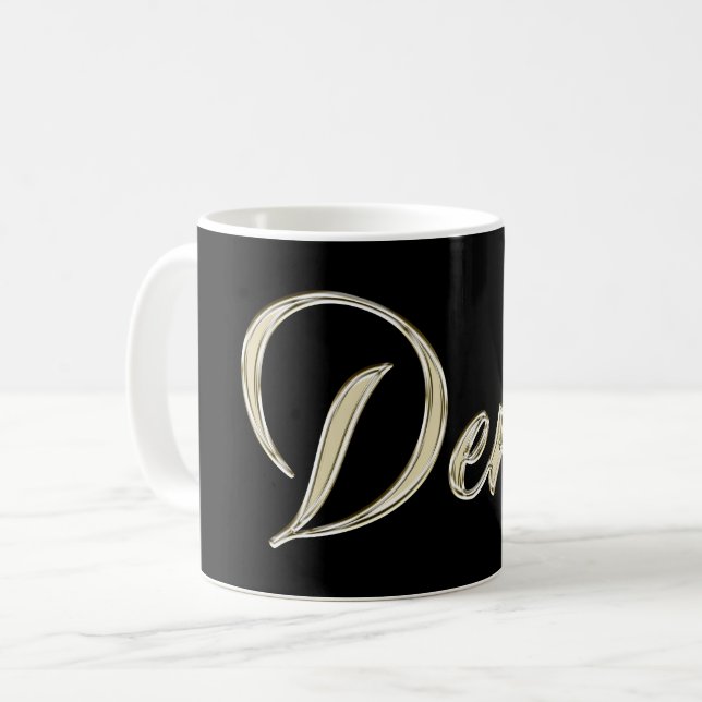Denis Name whitegold Tasse Teetasse (Devant gauche)