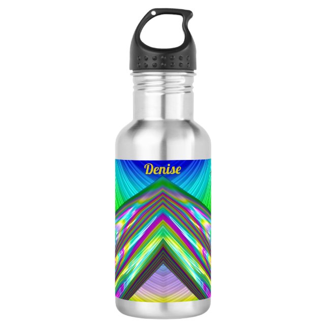 DENISE ~ NIEDLICH GLOSSY! ~ Multitude der Shades 3 Edelstahlflasche (Vorderseite)