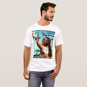 DENISESAWYERchamberlain-T - SHIRT (BLAUER ZAUN)