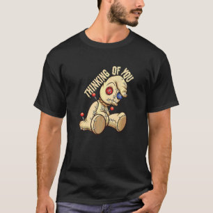 Denk an dich Voodoo-Puppe Okkult Hexerei Bl T-Shirt