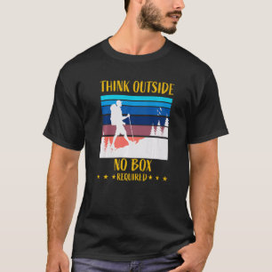 Denk außerhalb der Box Outfit für Wanderungen zum T-Shirt