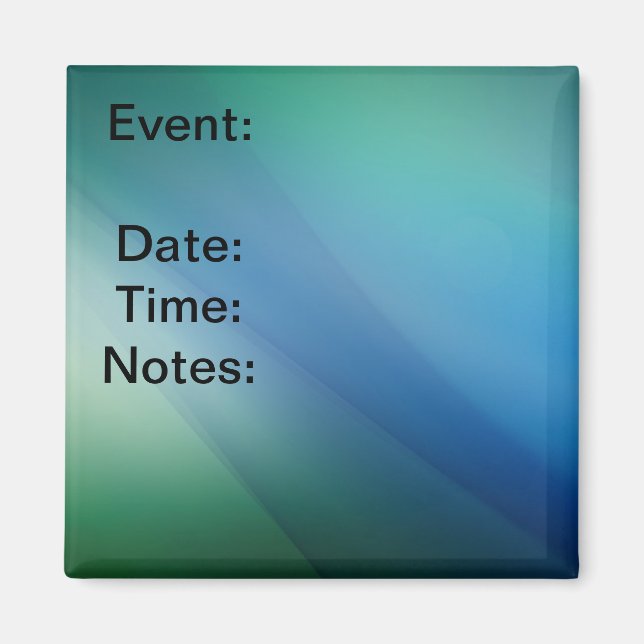 Denk daran! Magnet (Vorne)