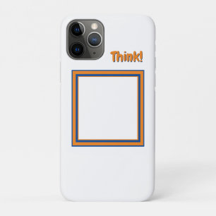 Denk nach! Außerhalb der Box (benutzerdefinierbar) Case-Mate iPhone Hülle