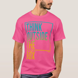Denke außerhalb des Bo-Boy T-Shirt
