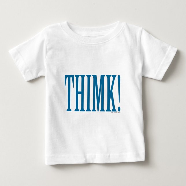DENKE! BABY T-SHIRT (Vorderseite)
