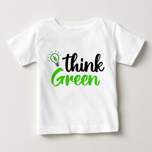 denke ökologisch baby t-shirt (Vorderseite)