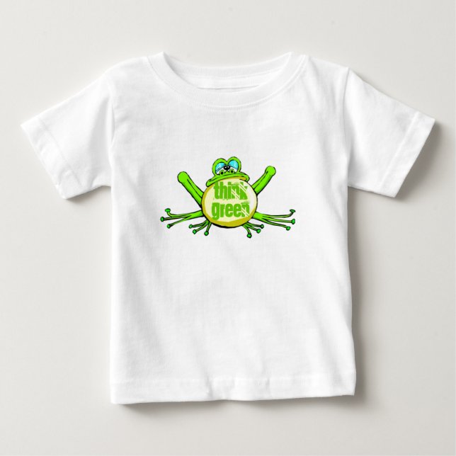 Denke ökologisch baby t-shirt (Vorderseite)