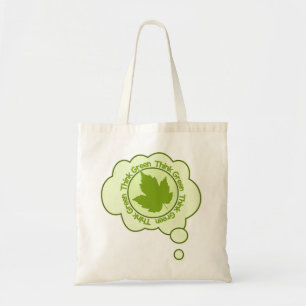 Denke ökologisch bag - Stil & Farbe wählen Tragetasche
