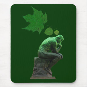 Denke ökologisch mousepad